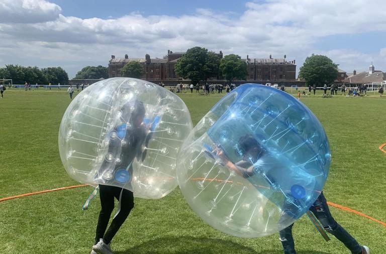 Bubble Football Parties