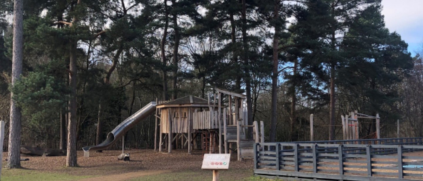 Play area at California country park