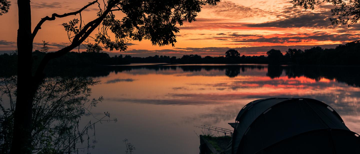 Sunset, Black Swan Lake